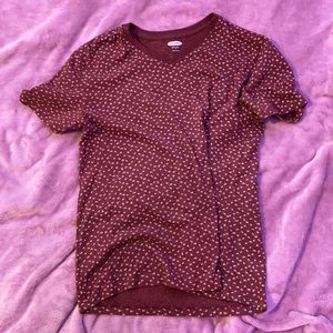 Red old navy shirt